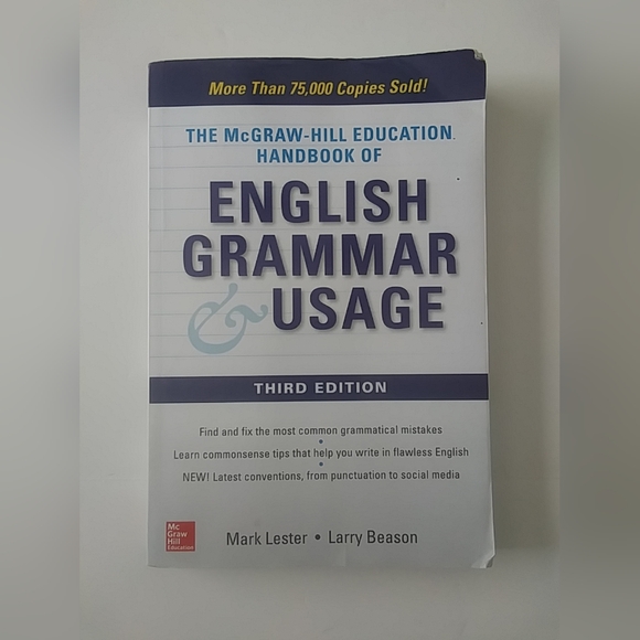 English Grammar and Usage Book, McGraw-Hill Third Edition - Picture 1 of 7